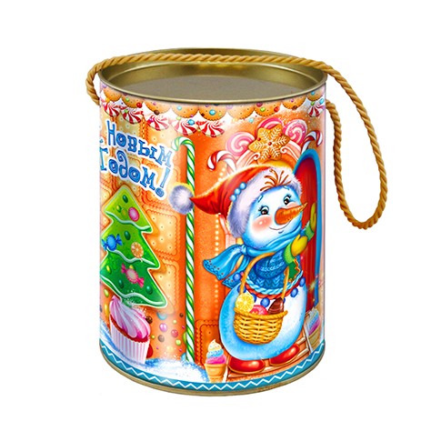сладкий новогодний подарок Пряничная туба